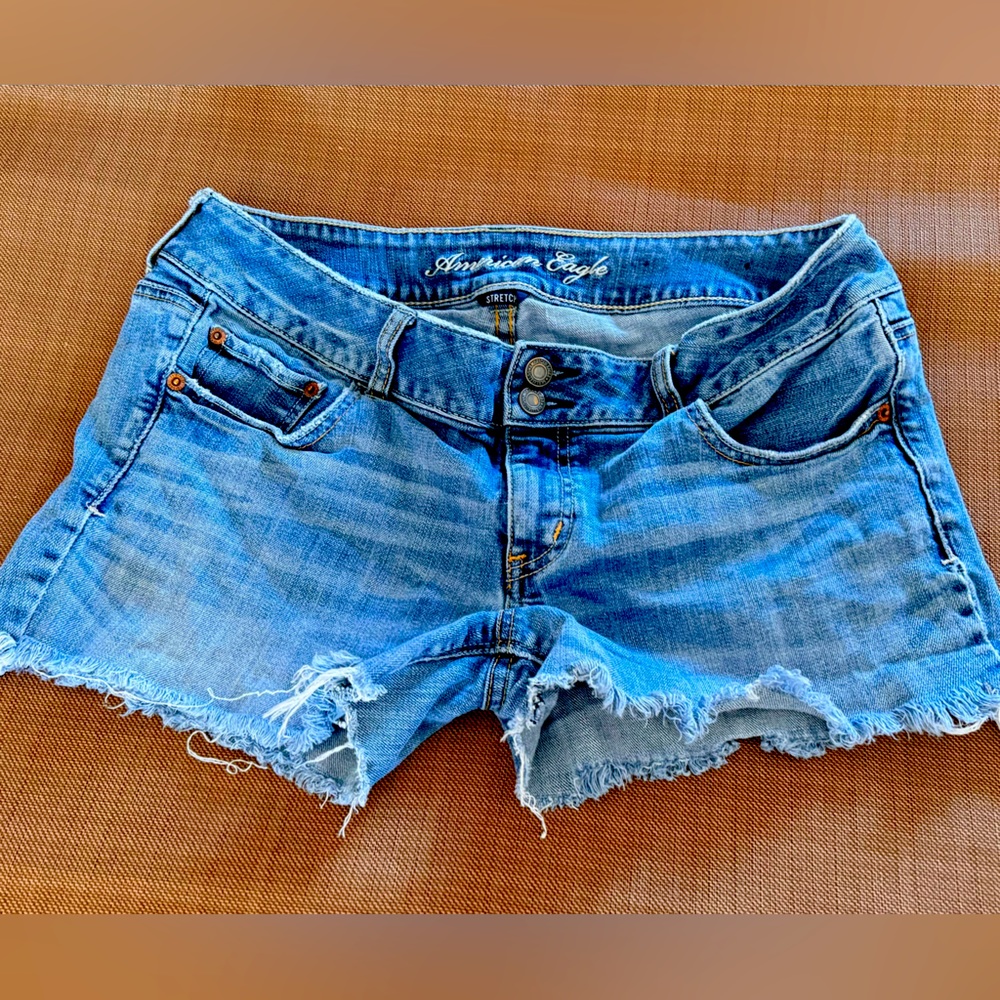 American eagle jean shorts